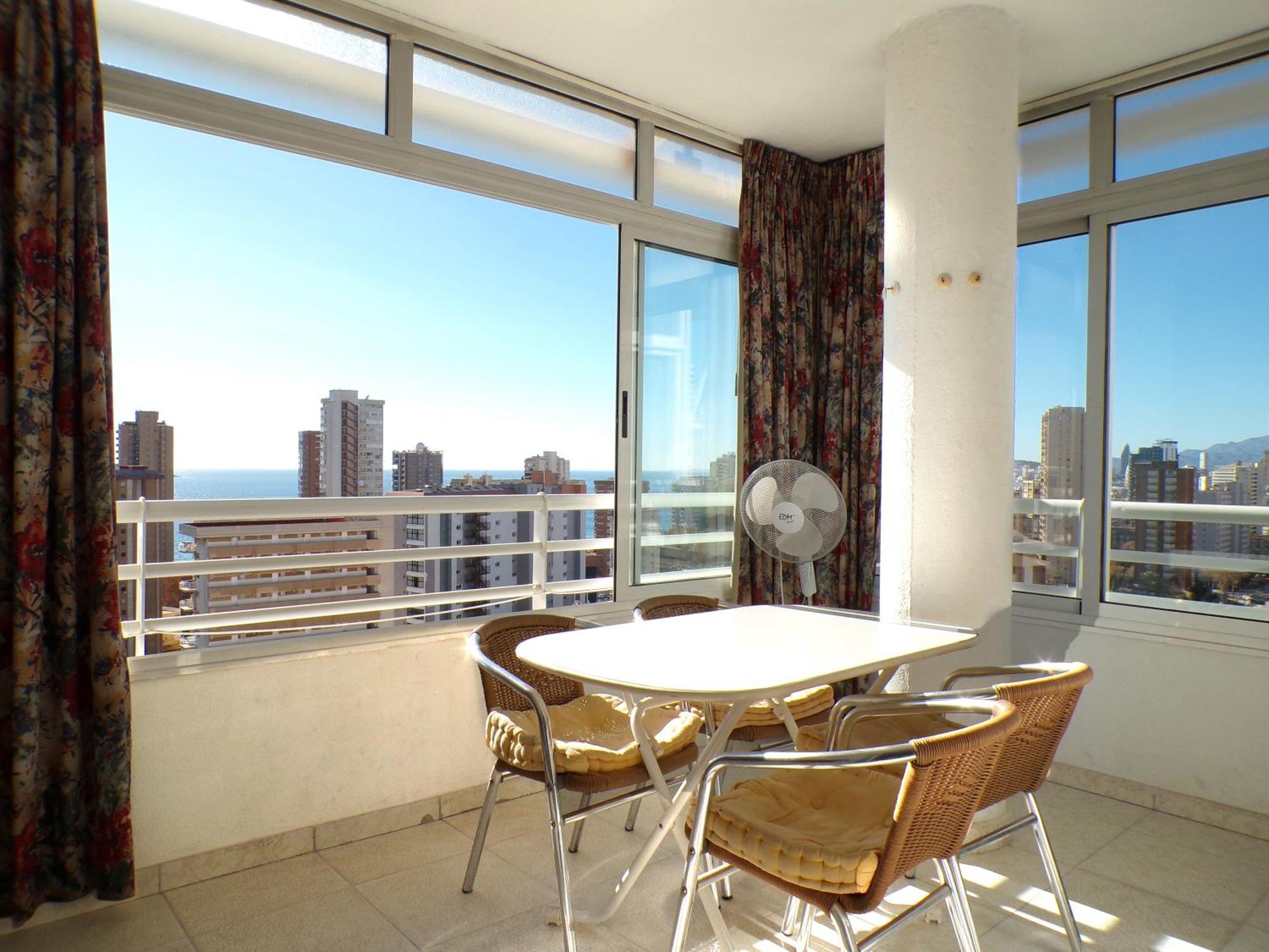 Apartamento Torre Domo Benidorm Exteriör bild
