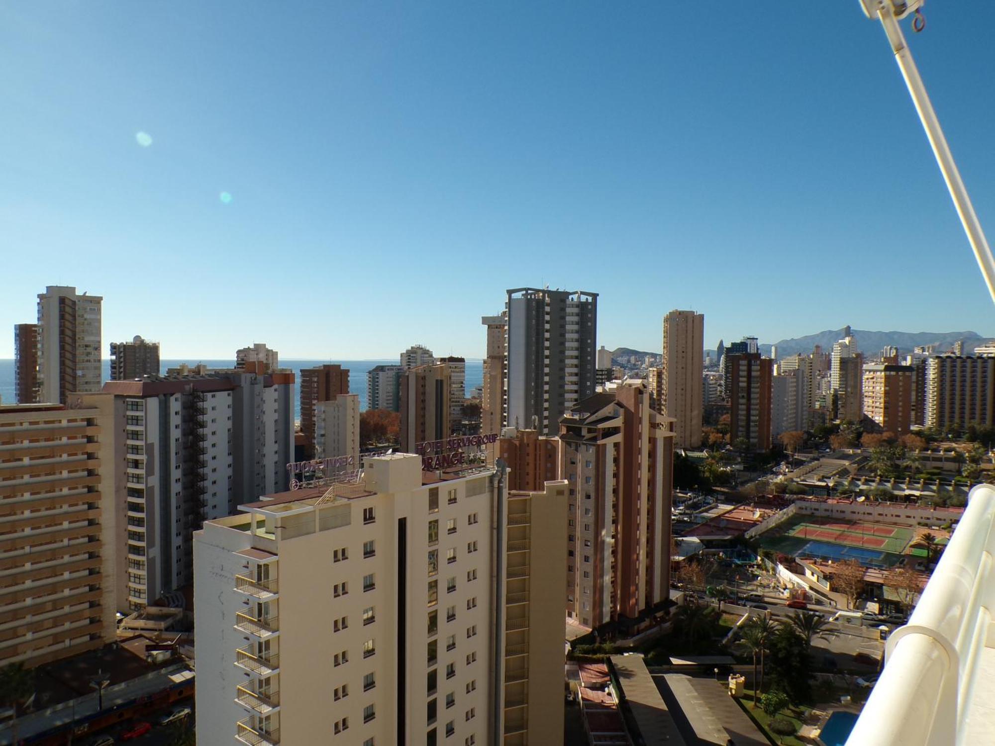 Apartamento Torre Domo Benidorm Exteriör bild