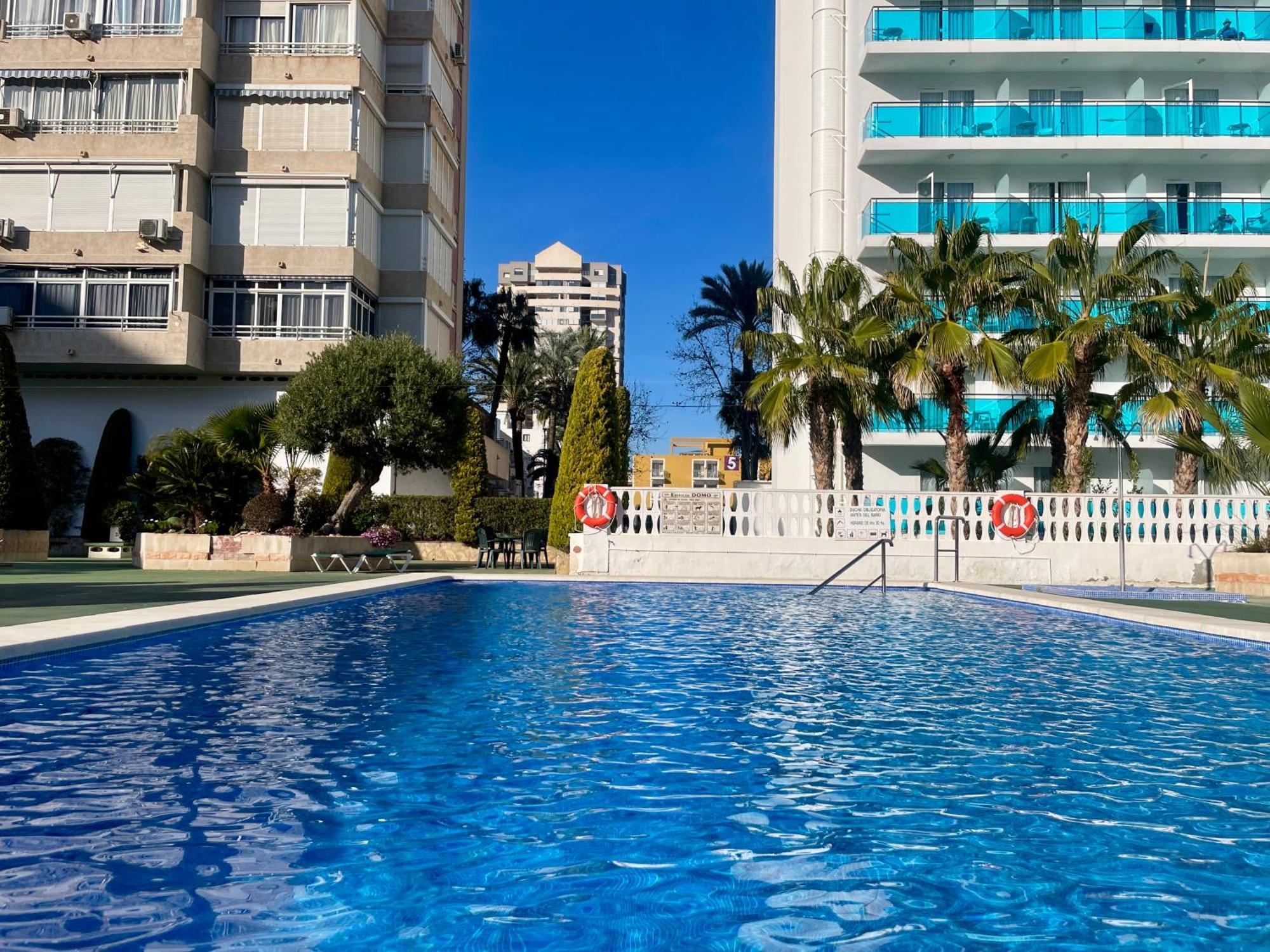 Apartamento Torre Domo Benidorm Exteriör bild