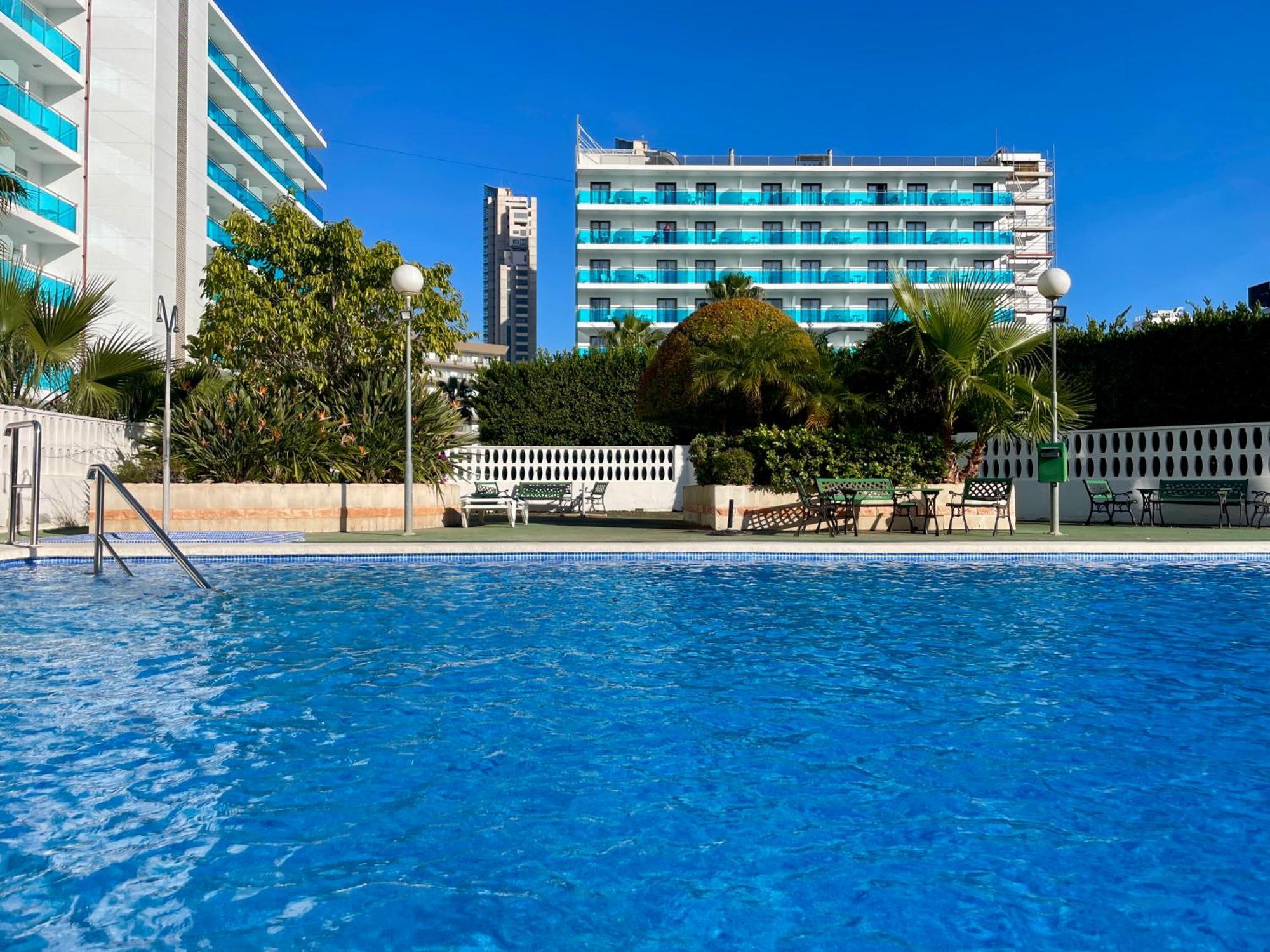 Apartamento Torre Domo Benidorm Exteriör bild